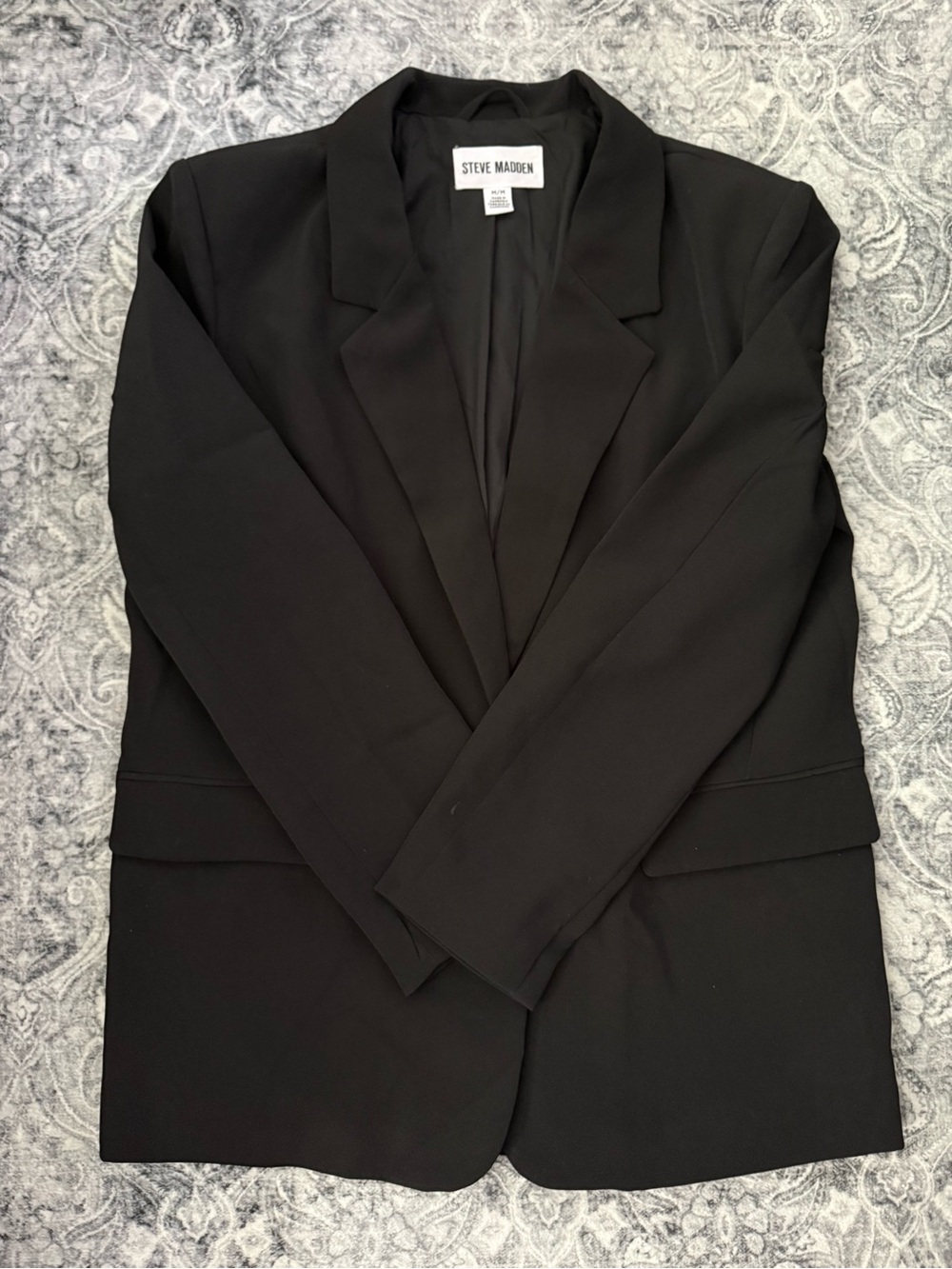 Steve Madden Oversized Black Blazer